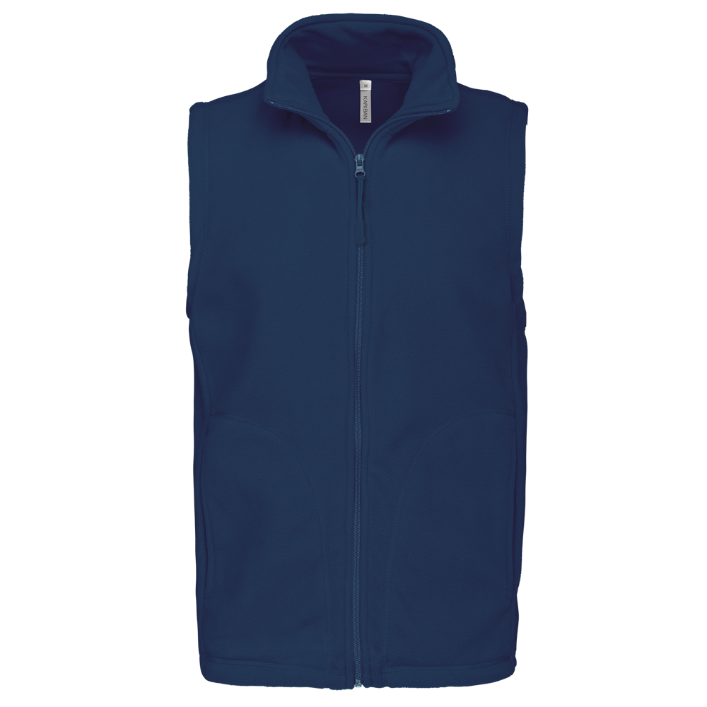 - Bodywarmer van microfleece heren - True Indigo