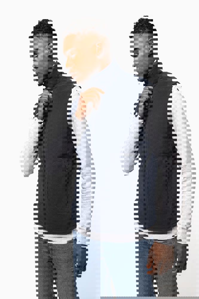 K9120 - Ecologische uniseks bodywarmer van microfleece