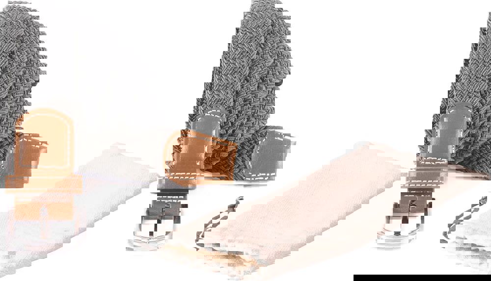 KP805 - Elastische gevlochten riem