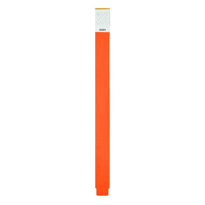  TYVEK - Èèn vel met 10 event armbandjes