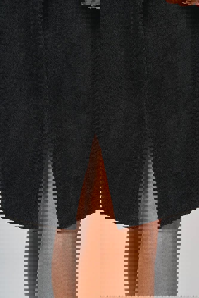 PA581X - Uniseks poncho met capuchon van badstof