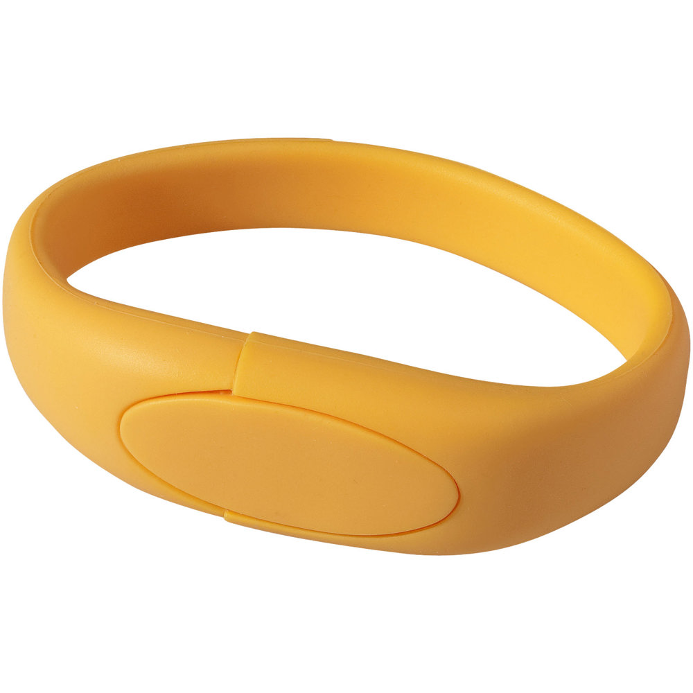 Bracelet USB stick - oranje