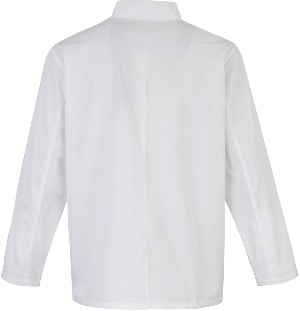 PR665 - Long Sleeve Press Stud Chef's Jacket