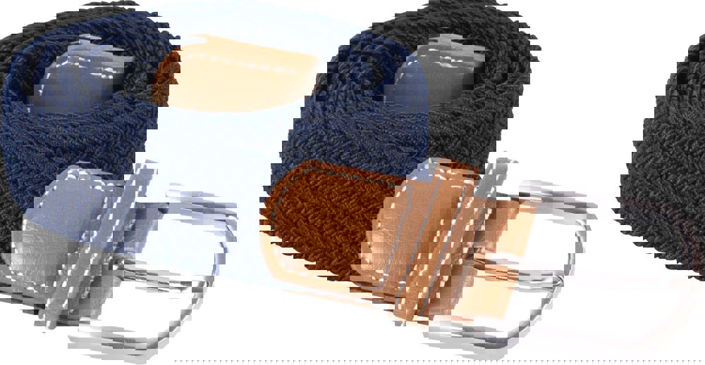 KP805 - Elastische gevlochten riem