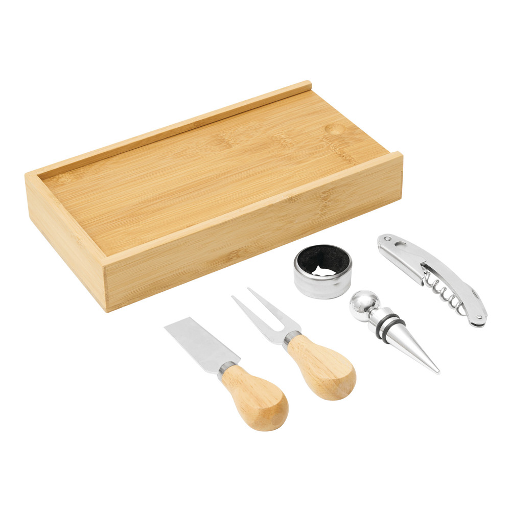 BAMBOO WINE - Wijn- en kaasset