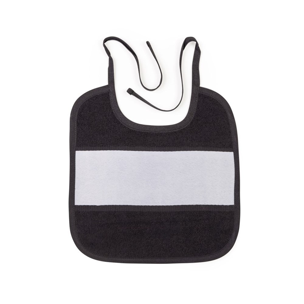 Babiezz® SUBLI Baby Slabbetje Black