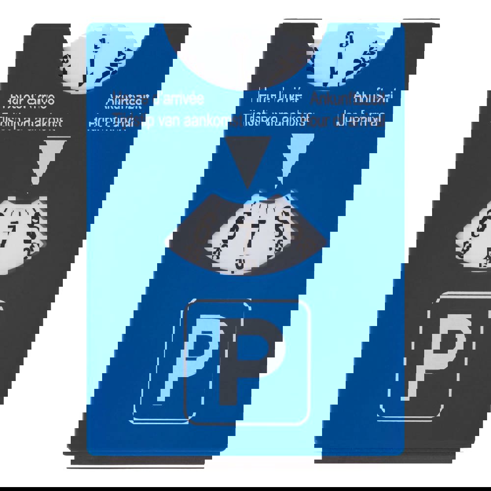 Parkeerschijf 2-in-1 Europa