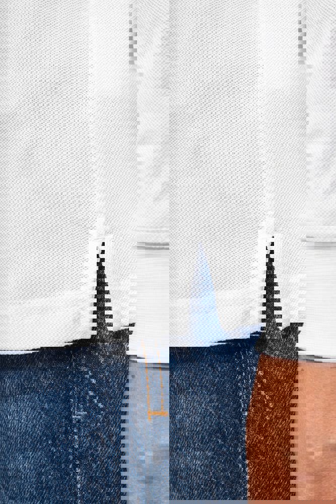 K2028A - Bio180 piqué damespolo lange mouwen