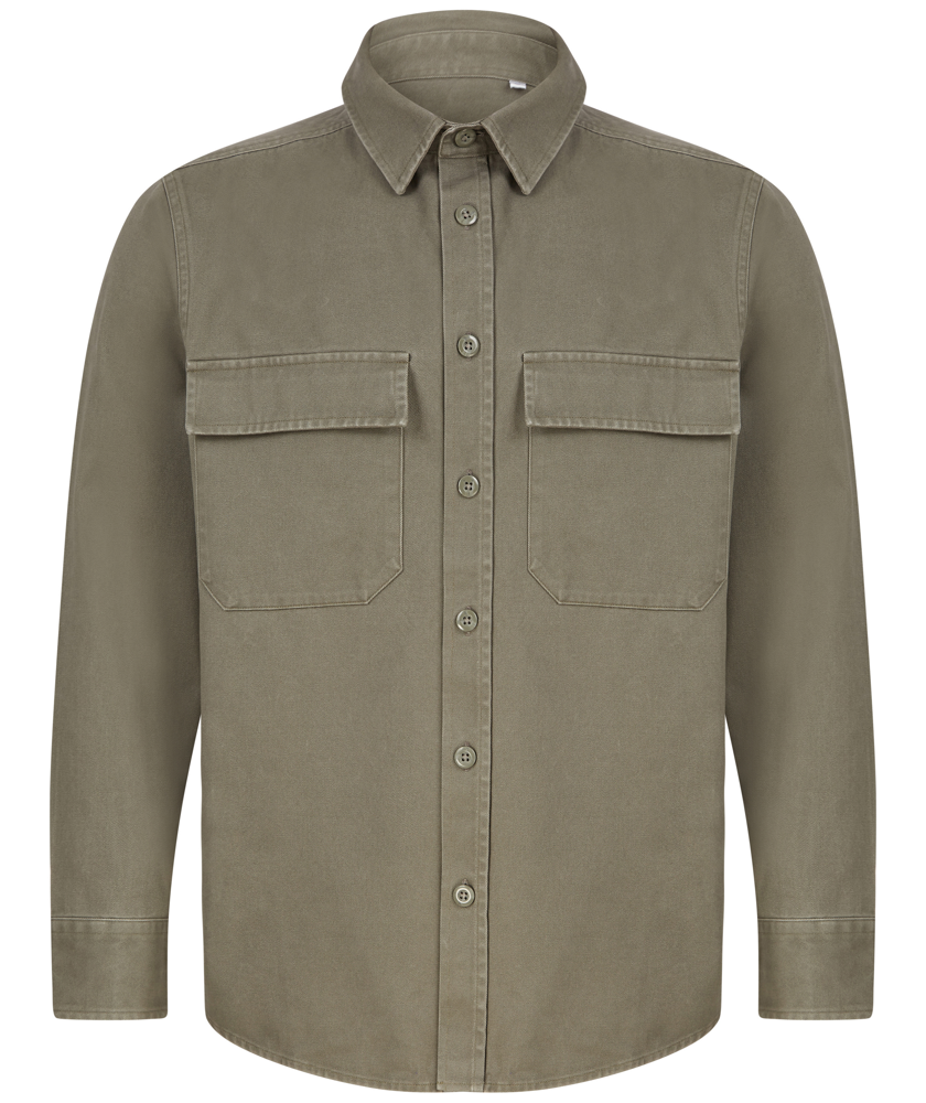 - Overshirt Drill - Khaki