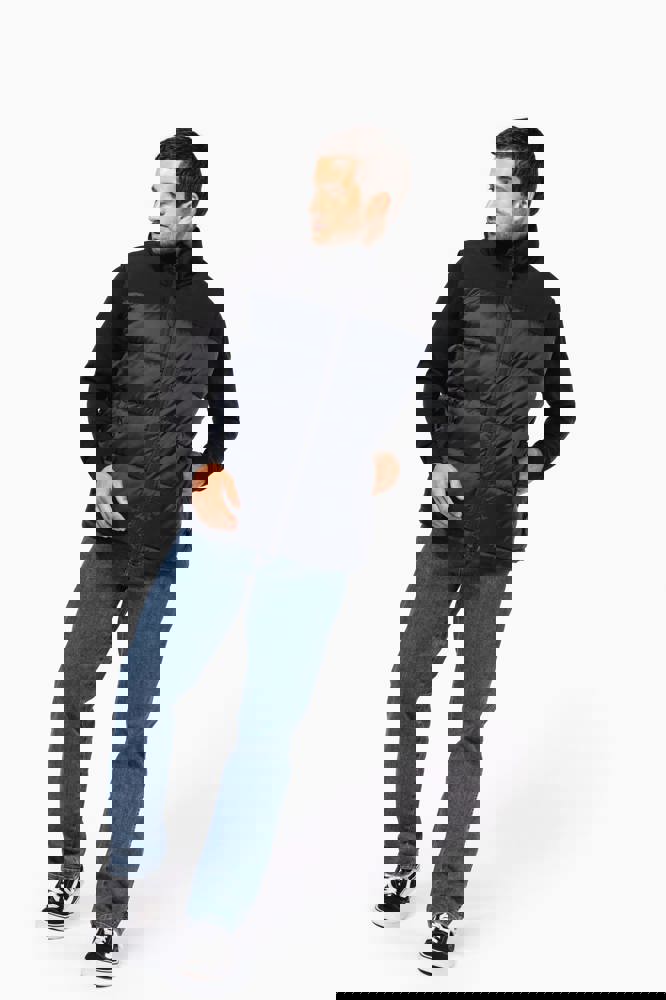 K6162 - Tweekleurige gewatteerde bodywarmer uniseks