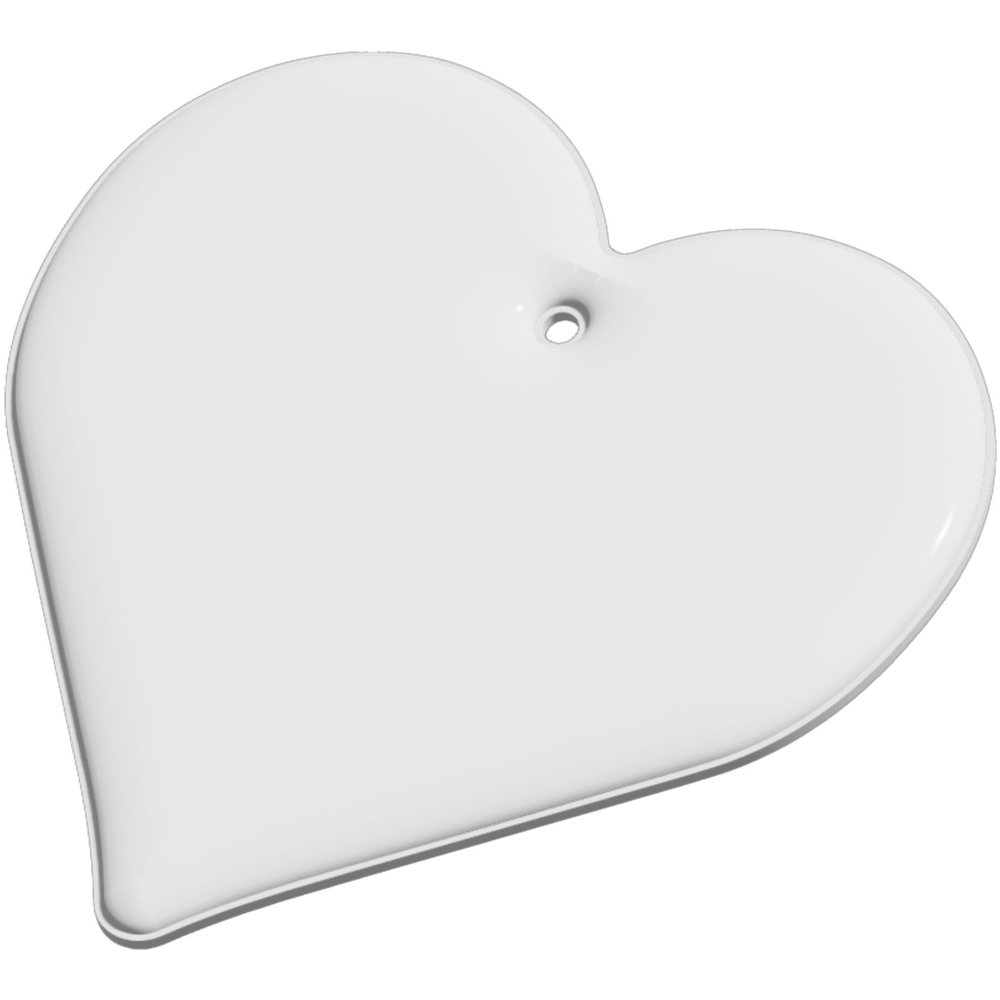 RFX™ H-09 reflecterende pvc hanger met hart