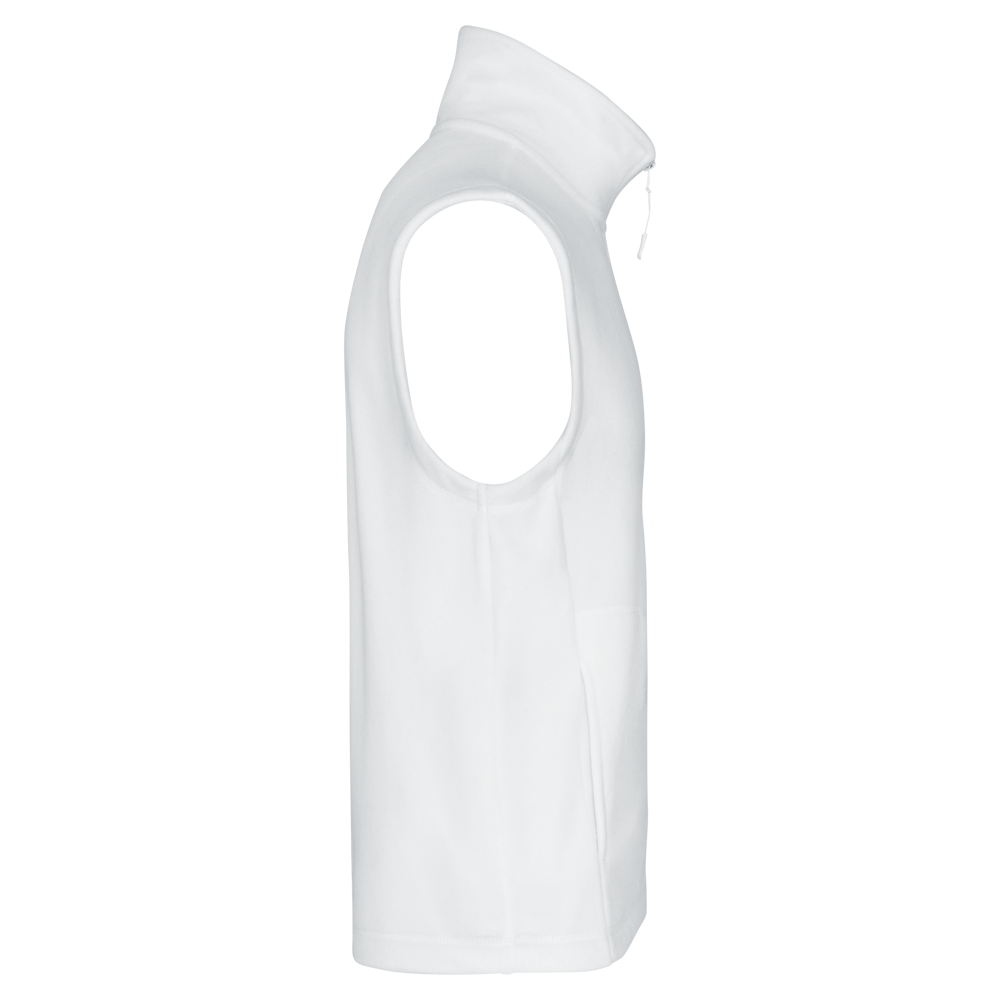 K913 - Bodywarmer van microfleece heren