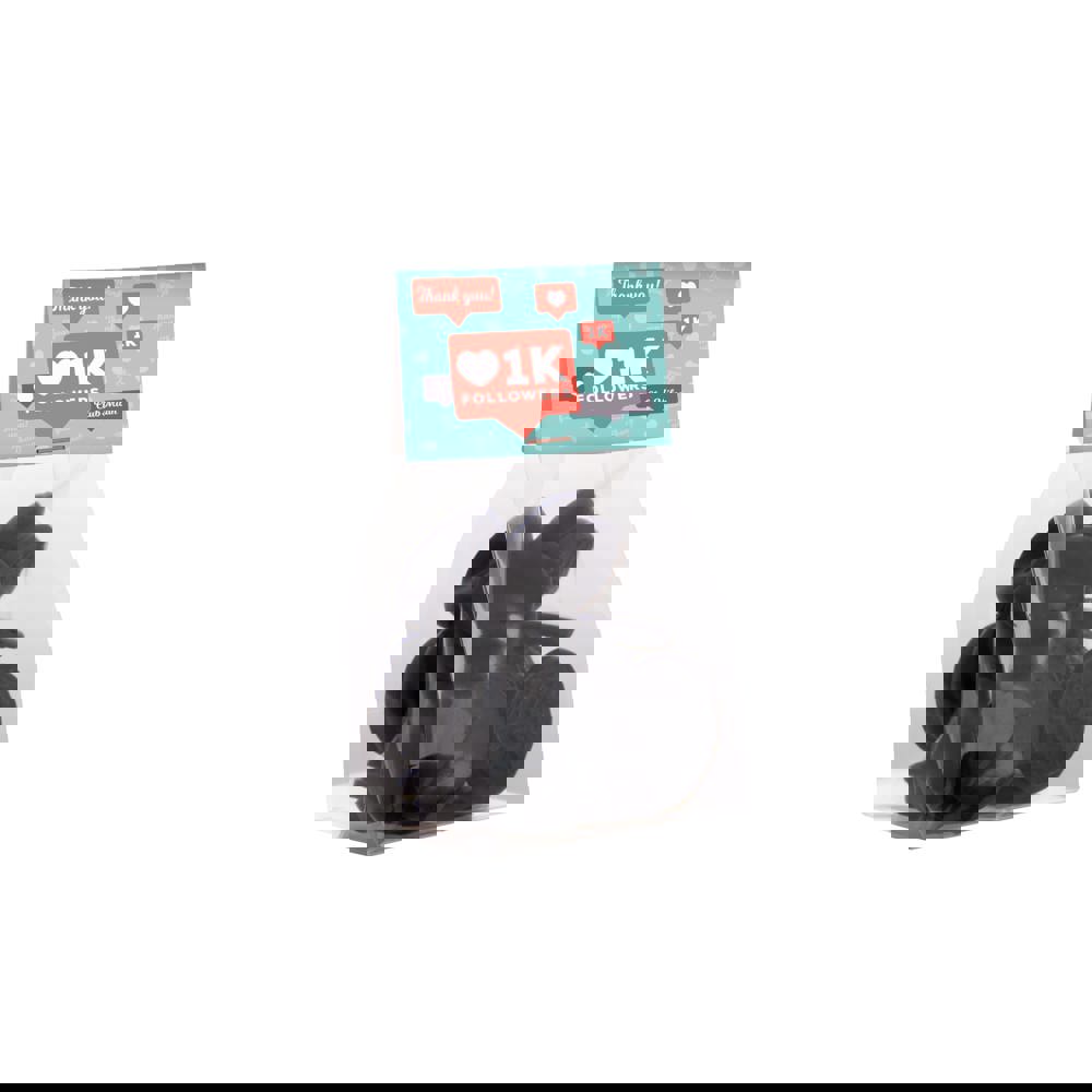 Blokzakje met kopkaartje en 100 gram snoep