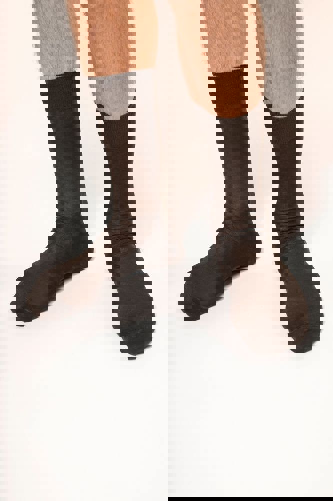 PK800 - Herensokken van fil d'Écosse katoenjersey