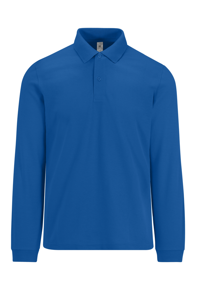CGPU427 - MY POLO 210 Heren lange mouwen - Royal Blue