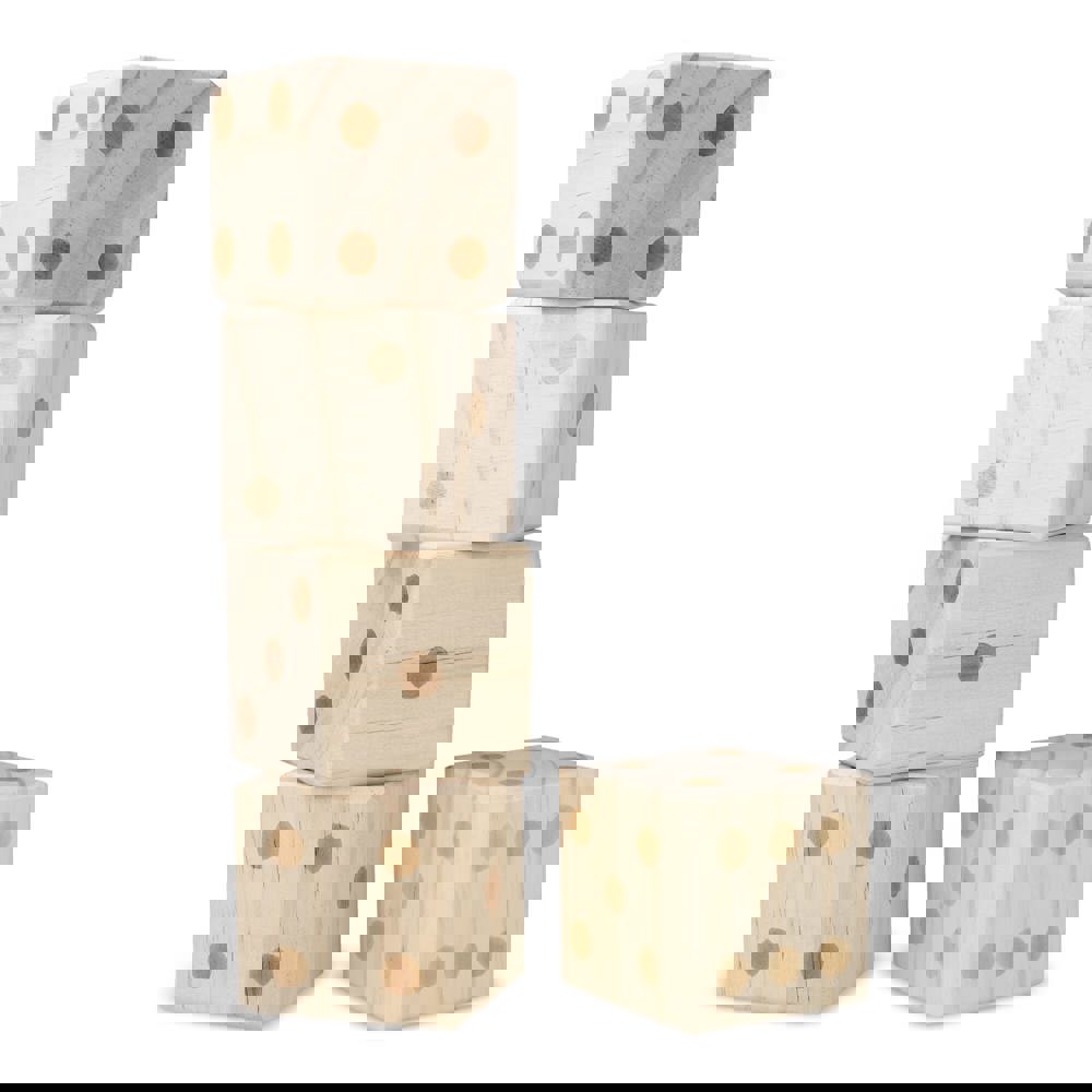 InSideOut Reuze houten dobbelsteen spel