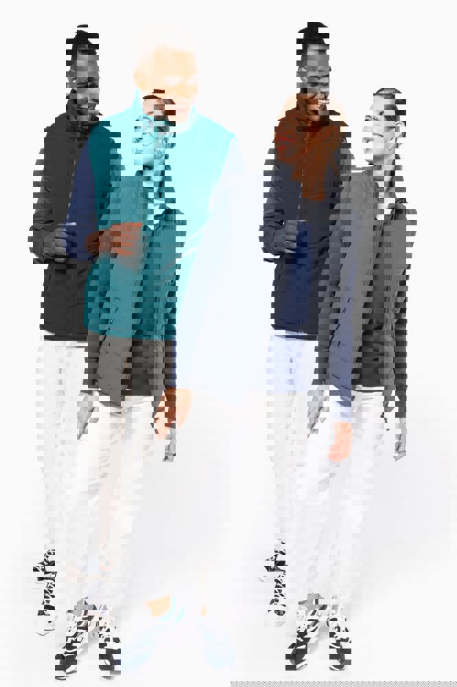 K6118 - Met fleece gevoerde bodywarmer