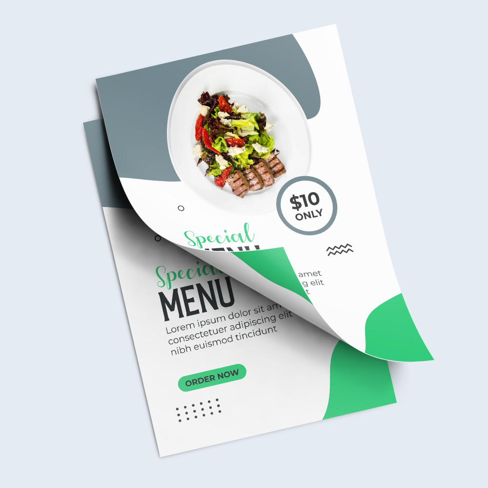 Standaard flyer A5