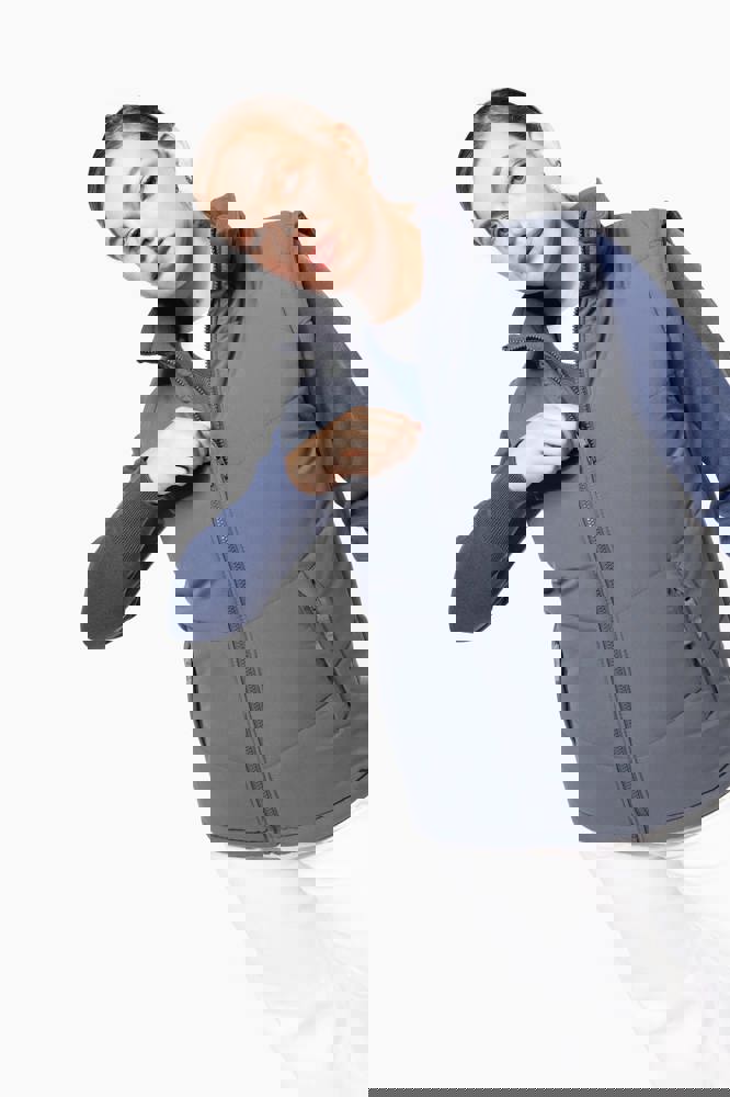 K6118 - Met fleece gevoerde bodywarmer