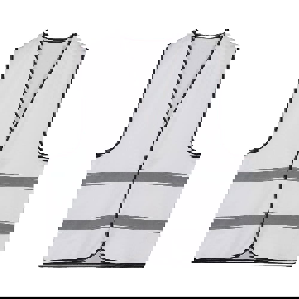 Kinder promovest reflecterend 6-12 jaar - Wit (WHITE) / Wit