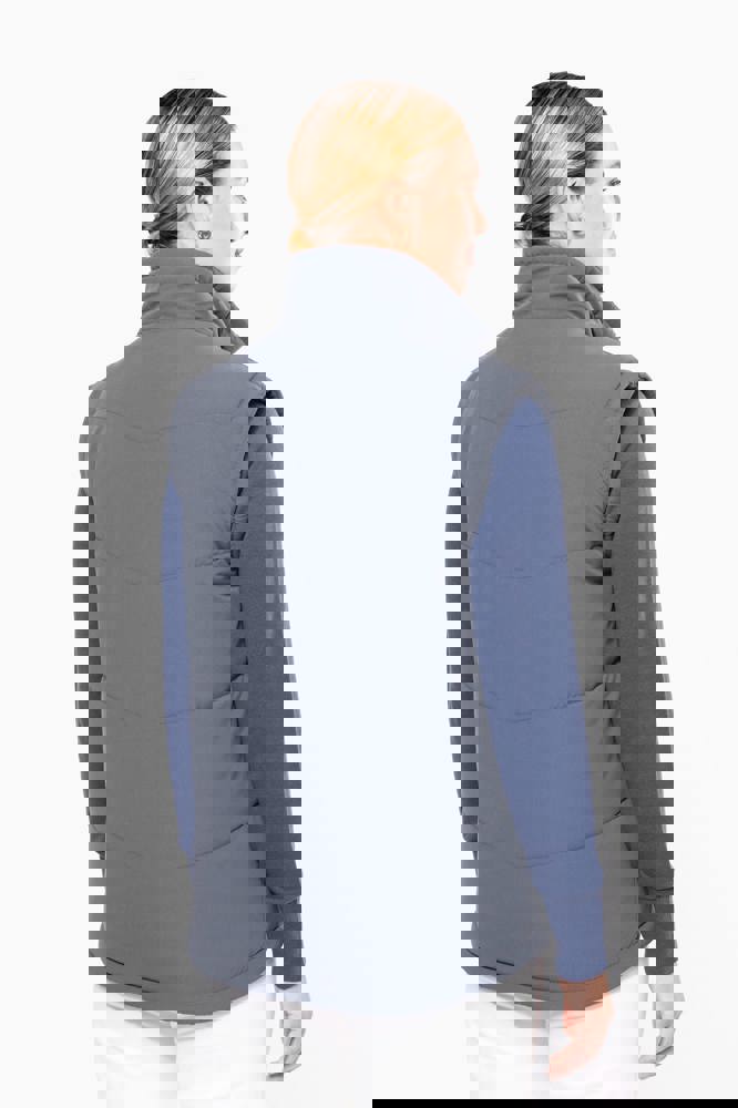 K6118 - Met fleece gevoerde bodywarmer