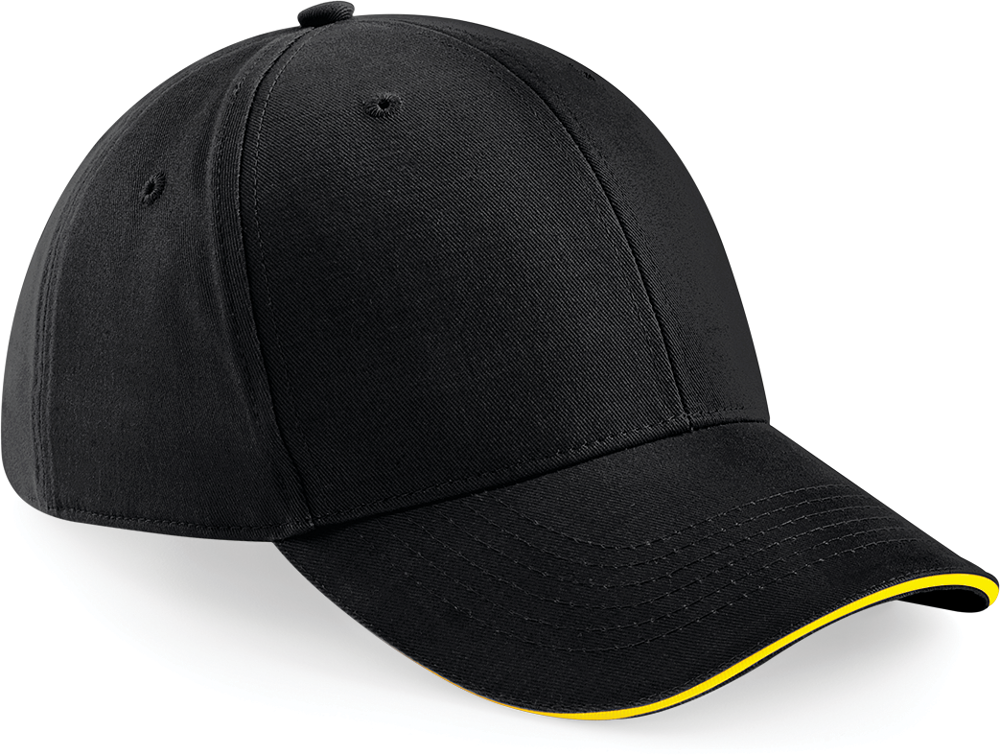 B20 - Pet Athleisure met 6 panelen - Black / Yellow