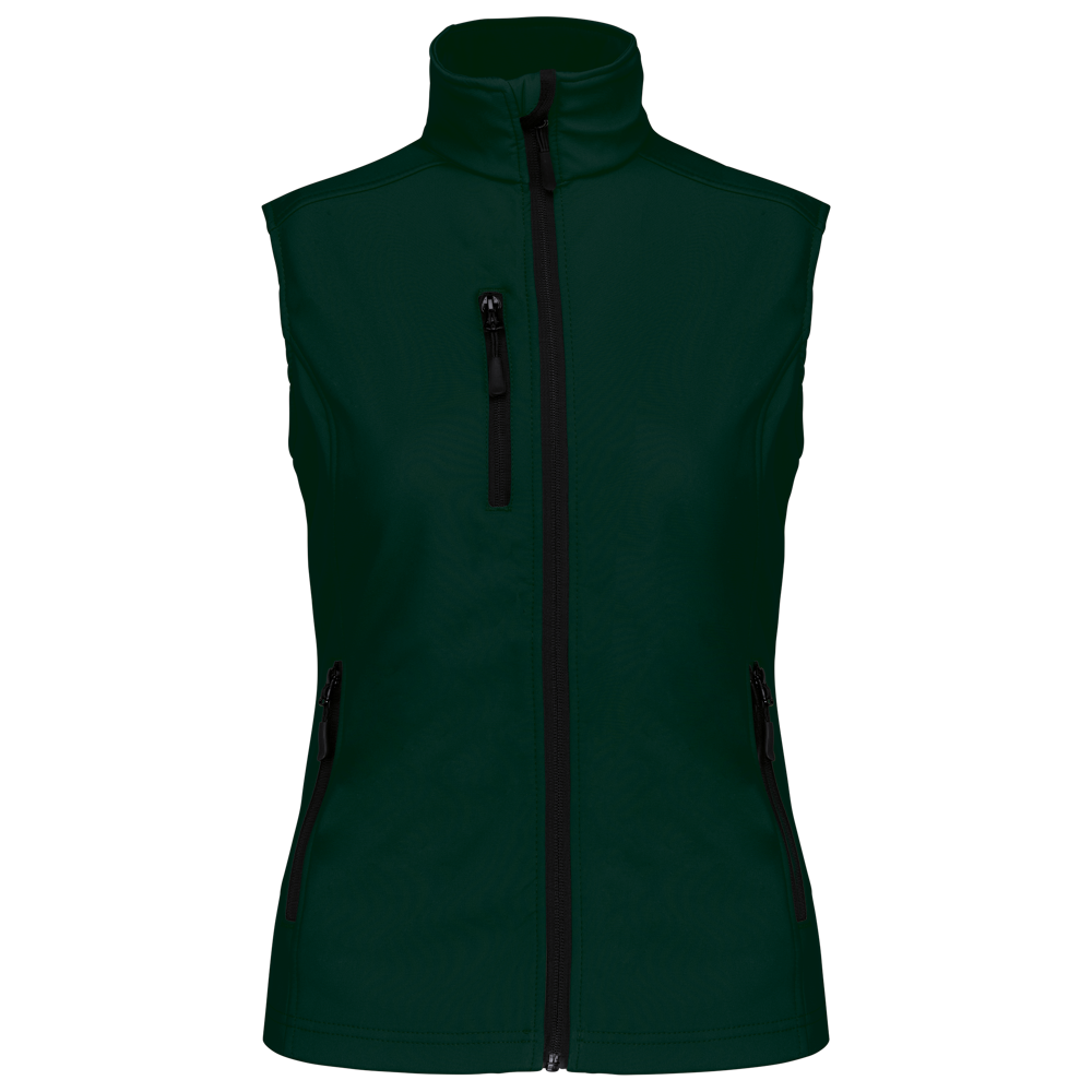 K404 - Dames softshell bodywarmer - Bottle Green