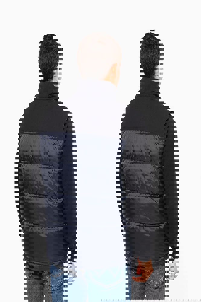 K6162 - Tweekleurige gewatteerde bodywarmer uniseks