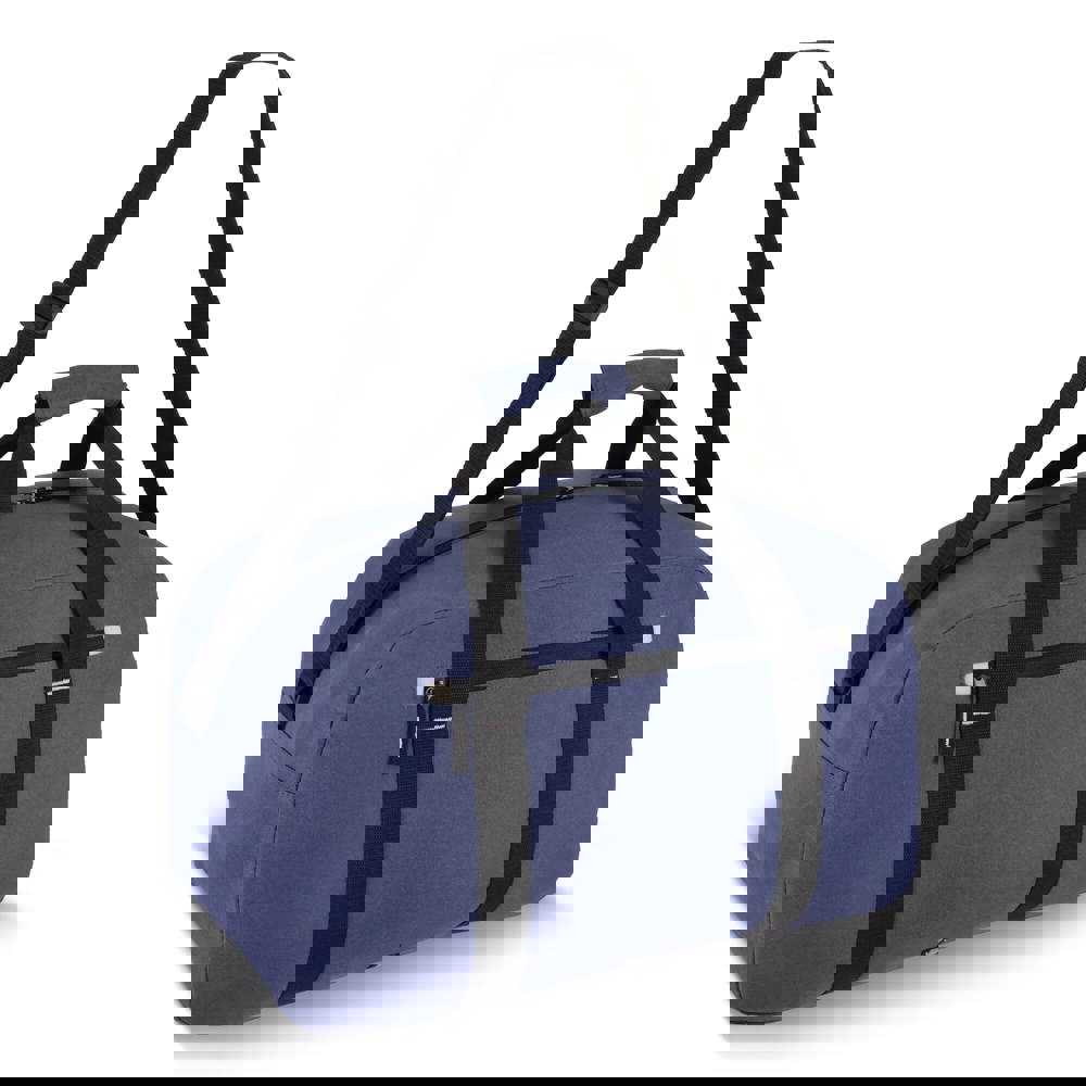 600D gerecycled PET Nevada sport- en reistas 53 x 27 x 30 cm 35 L - donkerblauw