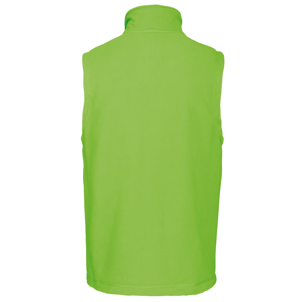 K913 - Bodywarmer van microfleece heren