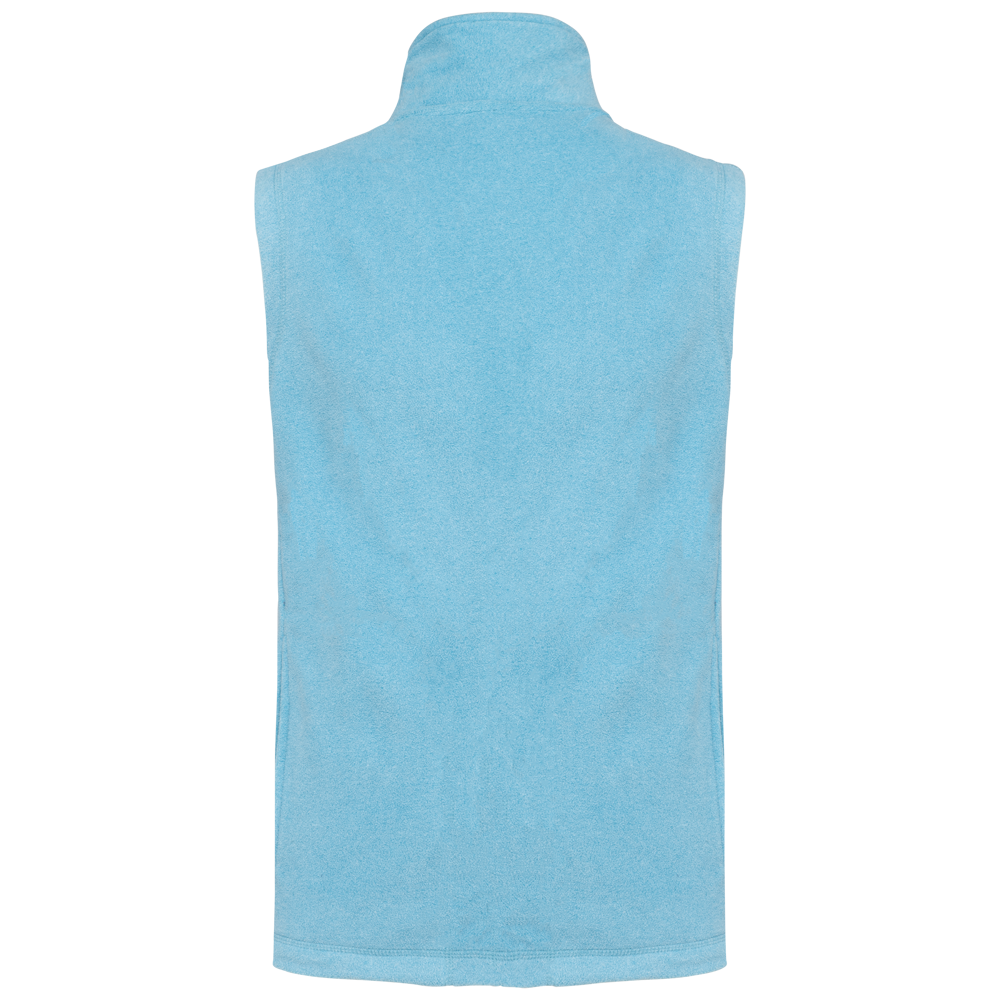 K913A - Bodywarmer van microfleece heren