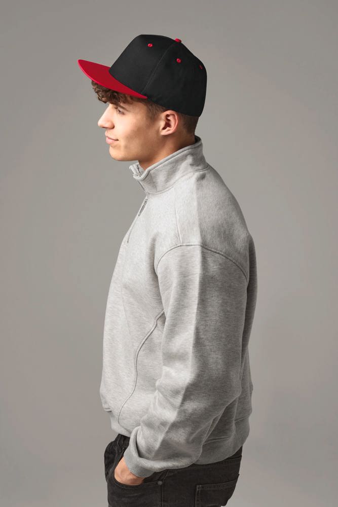 B610C - 5 Panel Contrast Snapback Cap