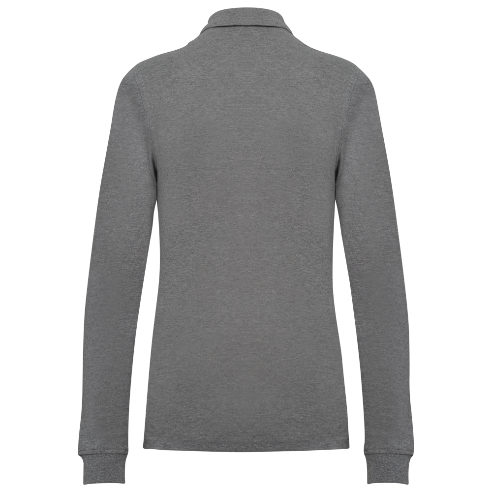 K2028A - Bio180 piqué damespolo lange mouwen