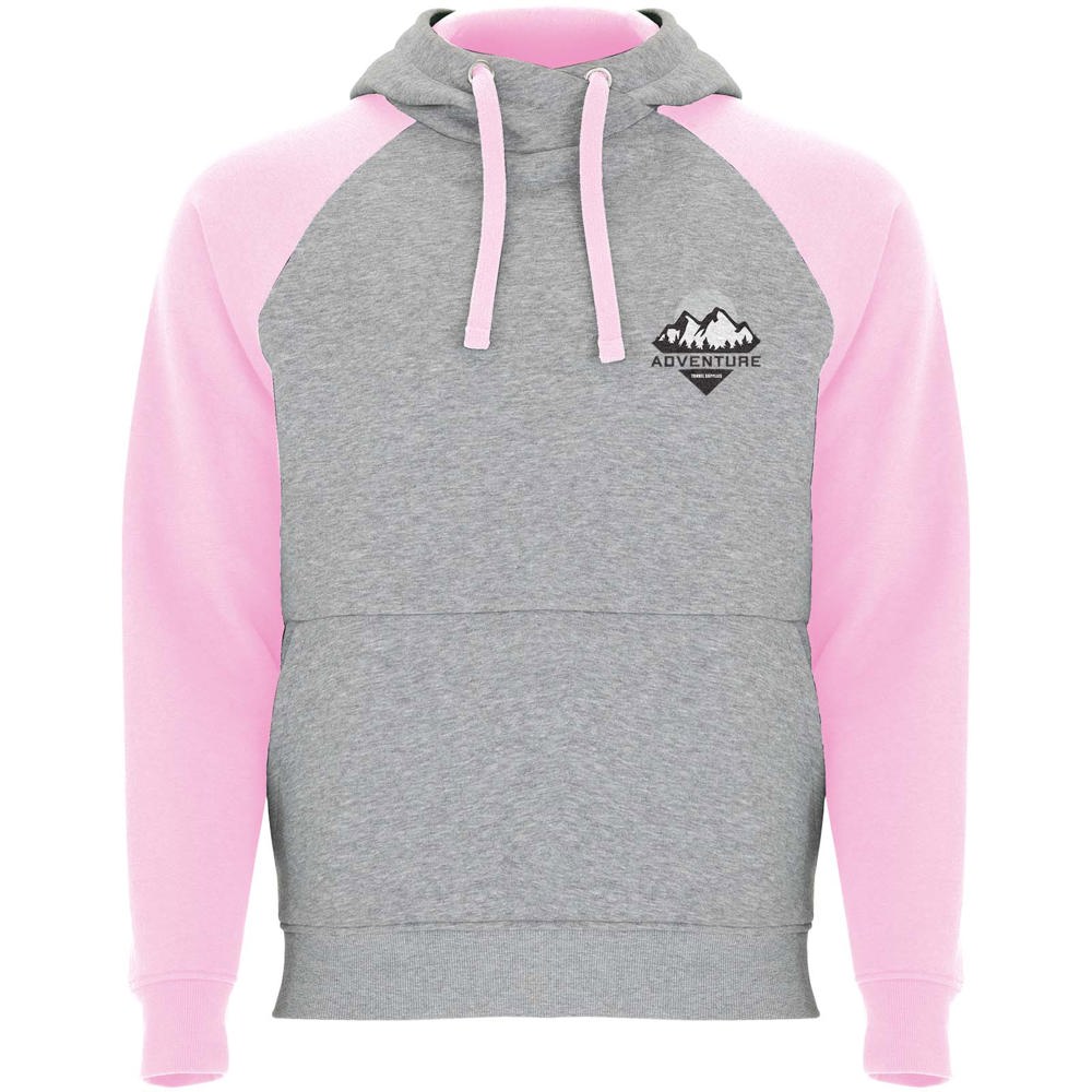 Badet 280 g/m² unisex tweekleurige hoodie