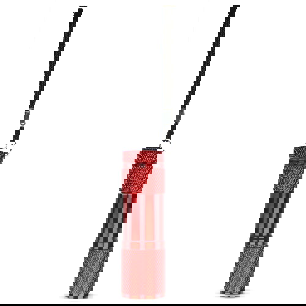 Aluminium zaklamp LED - Rood