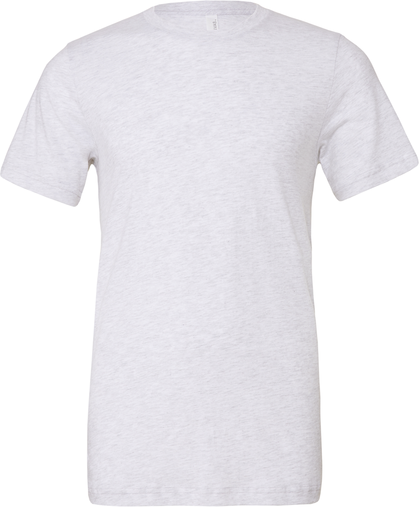 - Unisex Triblend T-shirt met korte mouwen - White Fleck Triblend