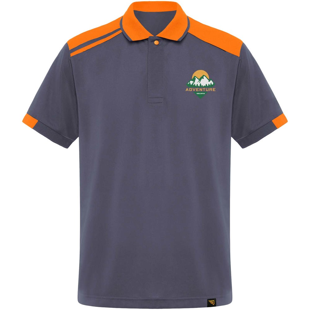 Samurai 160 g/m2 unisex antibacteriële polo met korte mouwen — extra beeld