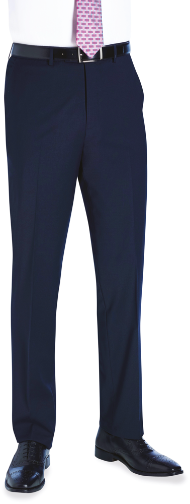 BT8387 - Flat front pantalon AVALINO - navy