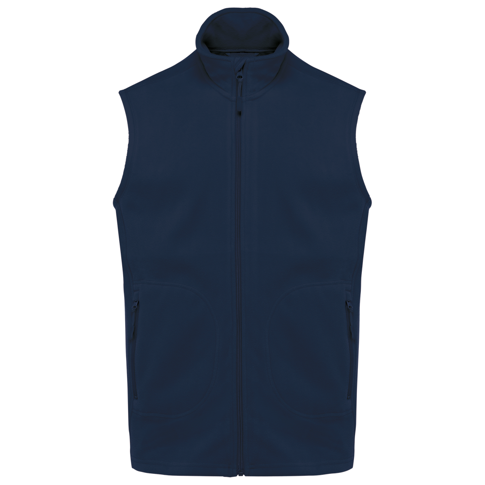 K9120 - Ecologische uniseks bodywarmer van microfleece - navy