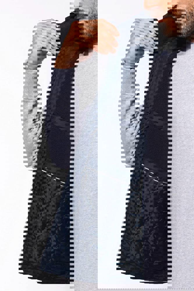 K659 - Met fleece gevoerde bodywarmer heren