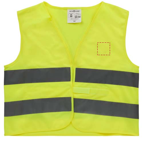 Reflecterend veiligheidsvest HW1 voor kinderen (XS)