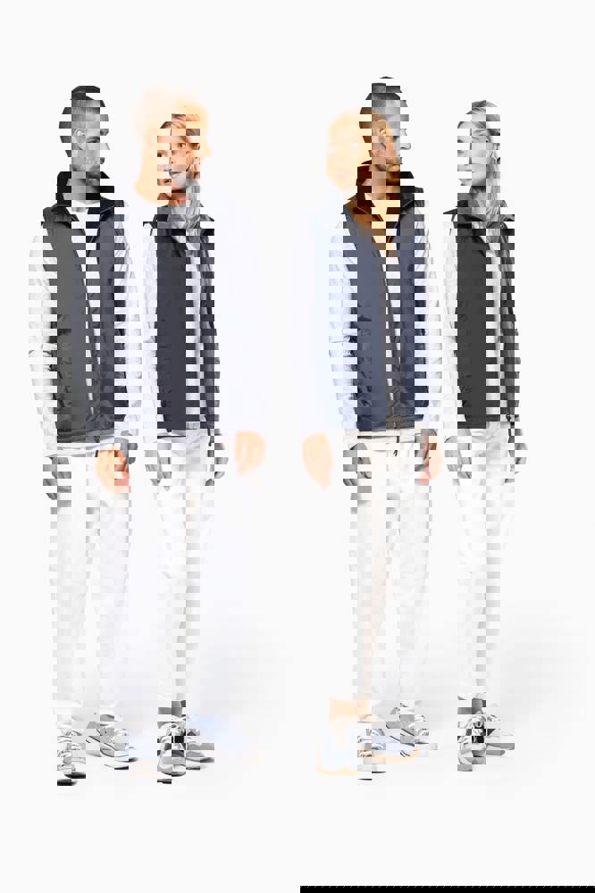 K679 - Met fleece gevoerde bodywarmer unisex