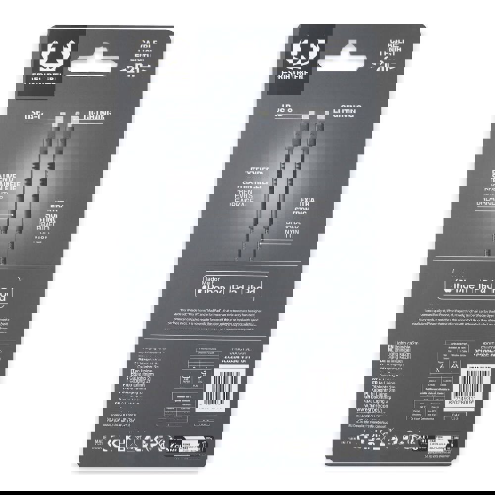 2ULC200 | Fresh 'n Rebel USB-C to Apple Lightning kable 2.0m