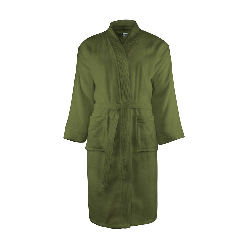 Bathrobe - olijfgroen