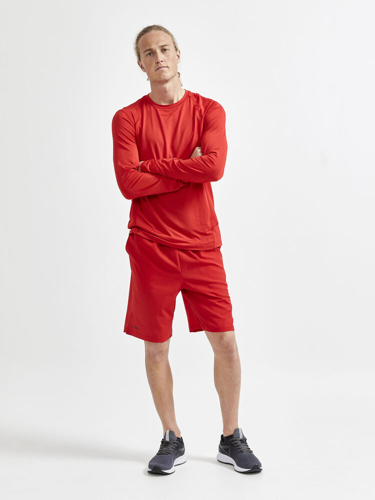 Craft - ADV Essence LS Tee M Bright Red S