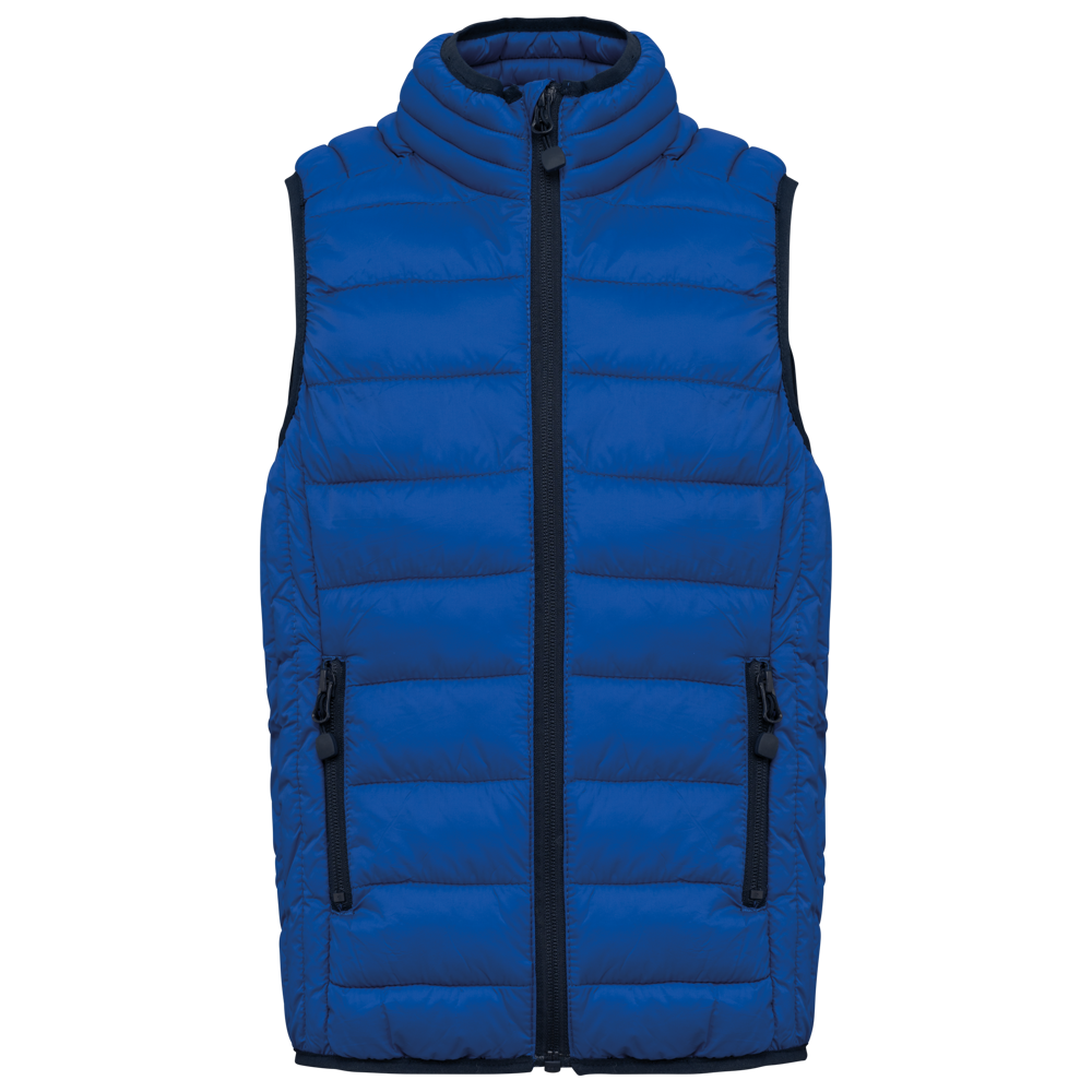 K6115 - Lichte kinder-bodywarmer - Light Royal Blue