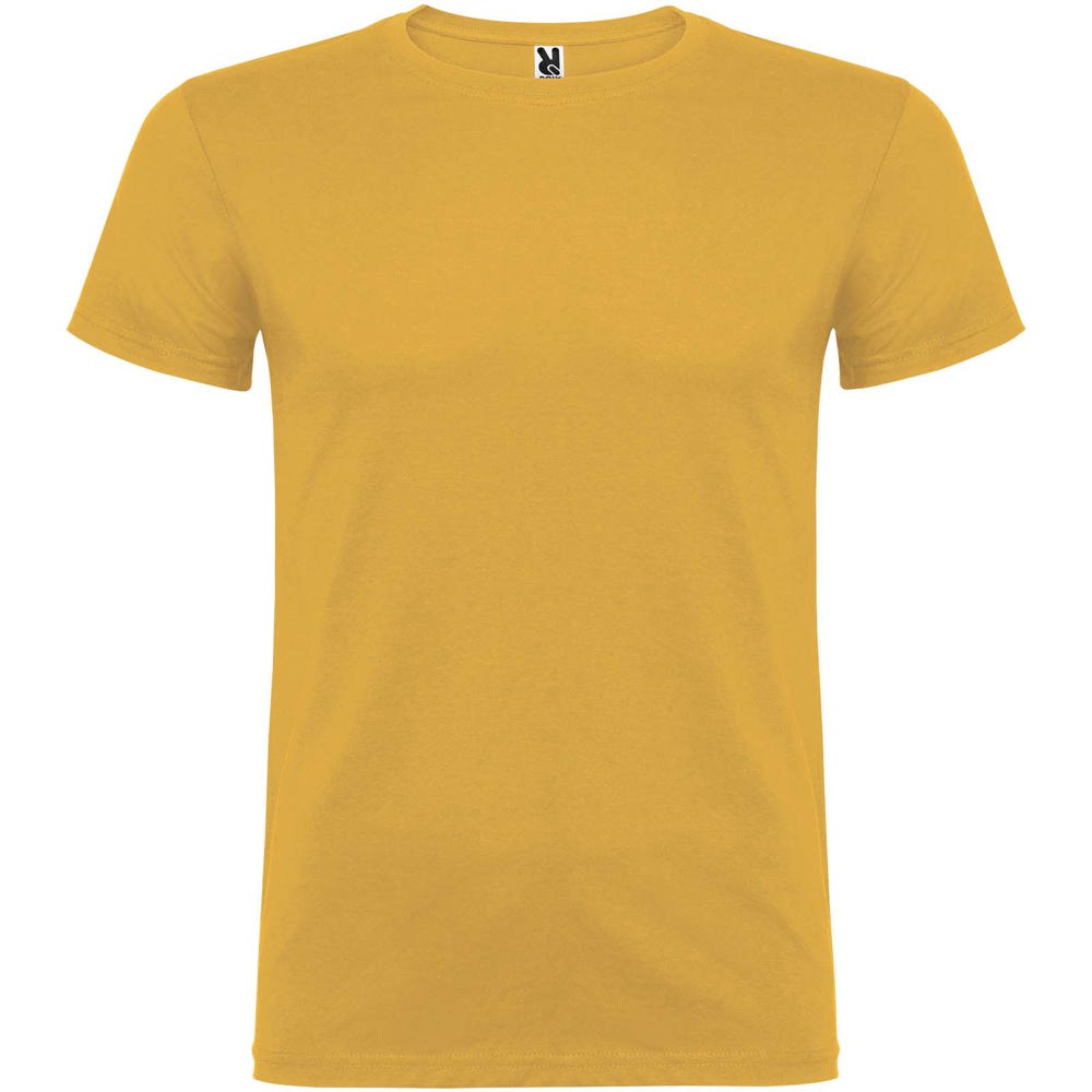 Beagle 155 g/m² herenshirt met korte mouwen - Oker