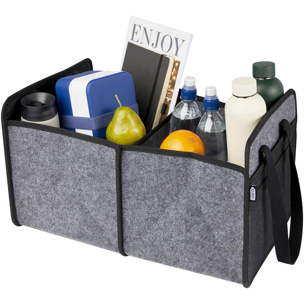 Felta opvouwbare auto organizer van GRS gerecycled vilt — extra beeld