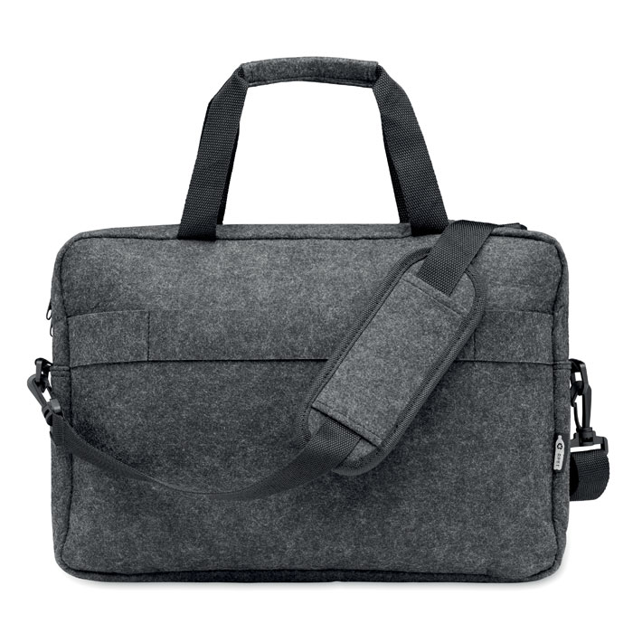 PLANA - 15 inch RPET vilten laptoptas — extra beeld