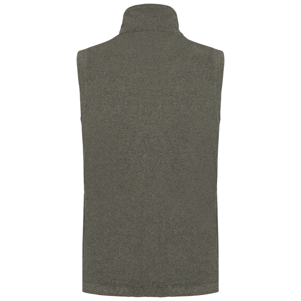 K913A - Bodywarmer van microfleece heren
